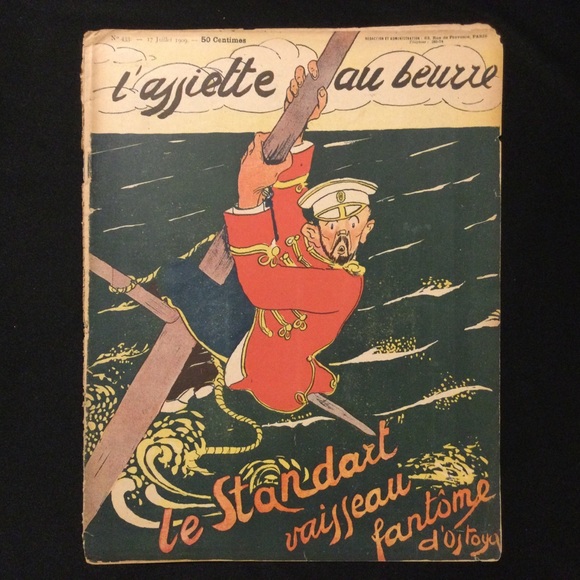 1909 Satirical French Weekly L'Assiette au Beurre - Le Standart Vaisseau Fantôme - Picture 2 of 12